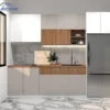 Tủ Bếp Chữ L Phối Màu Bắt Mắt TB014 5 tu bep chu i dong san