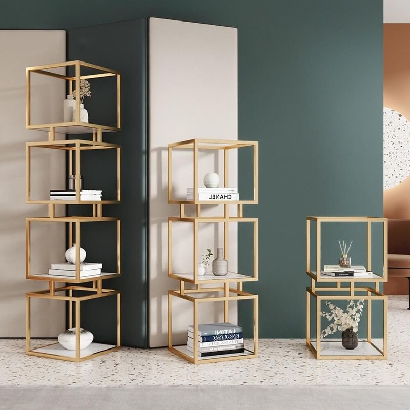 Tủ Trưng Bày Sang Trọng 5 Tủ trưng bày kết hợp decor