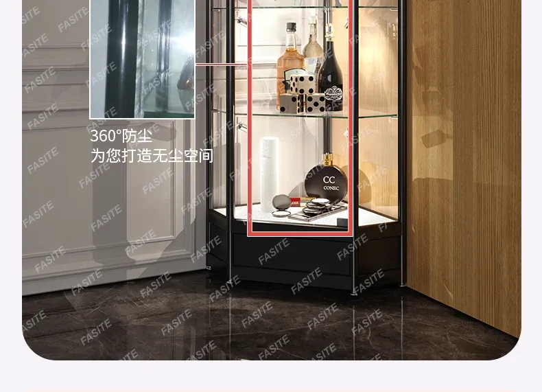Tủ Trưng Bày Handmade 1 Tủ trưng bày kính thủy tinh