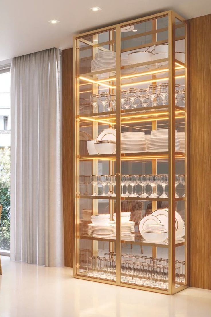 Tủ kính trưng bày đẹp (1)