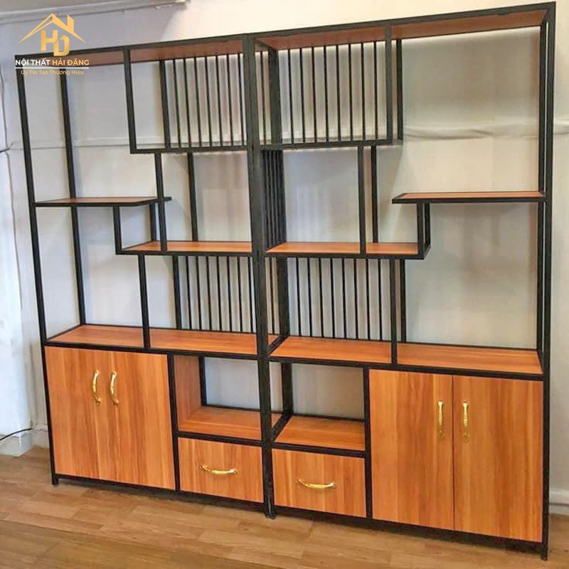 Tủ trưng bày nội thất hai tầng