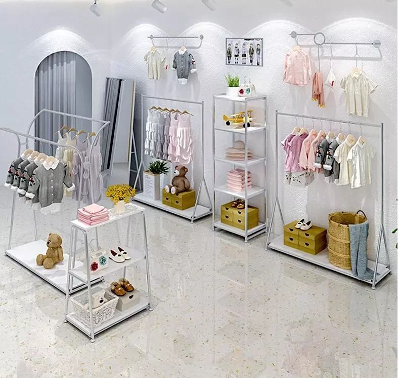 Tủ Trưng Bày Shop Thời Trang 3 Tủ trưng bày quần áo trẻ em