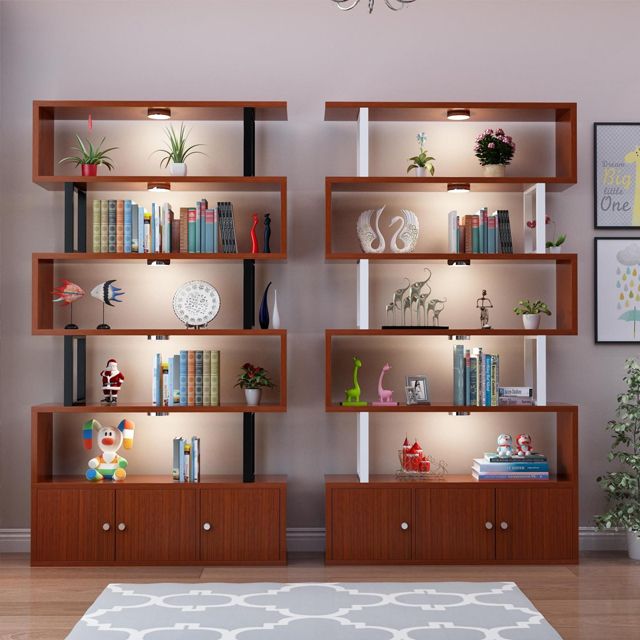 Tủ trưng bày sản phẩm bằng gỗ mở