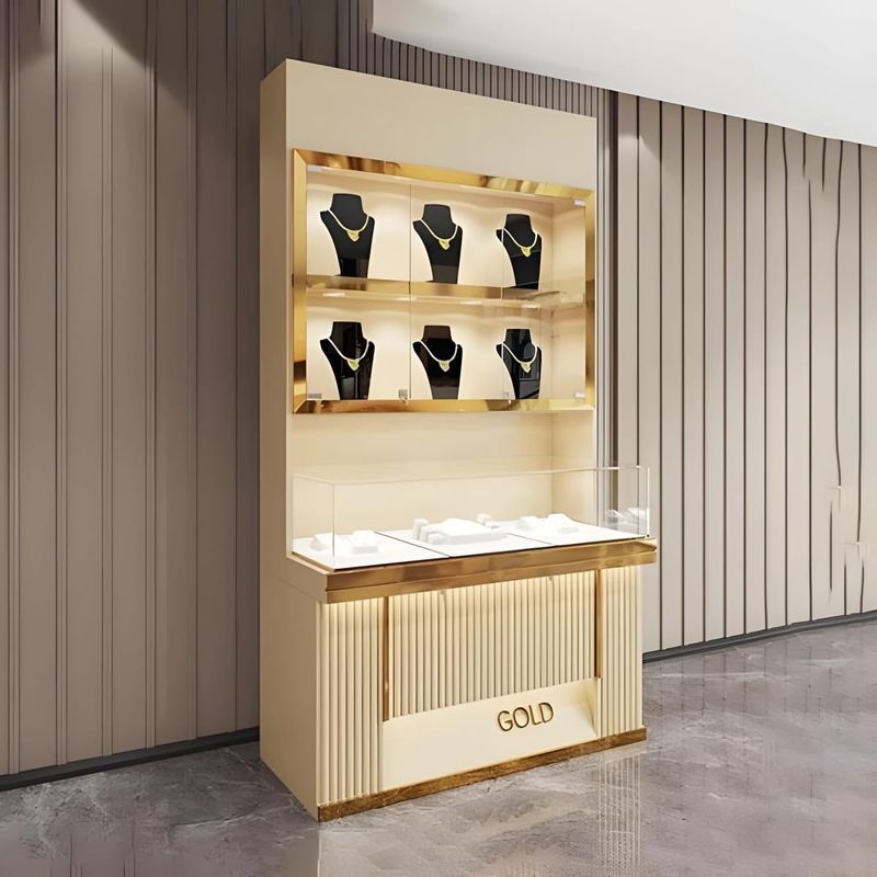 Tủ bày trang sức và phụ kiện gỗ công nghiệp sang trọng giá tốt