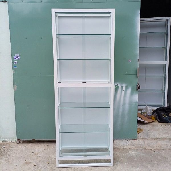 Tủ Trưng Bày Giá Rẻ 1 Tủ kính trưng bày 80cm x 2m2