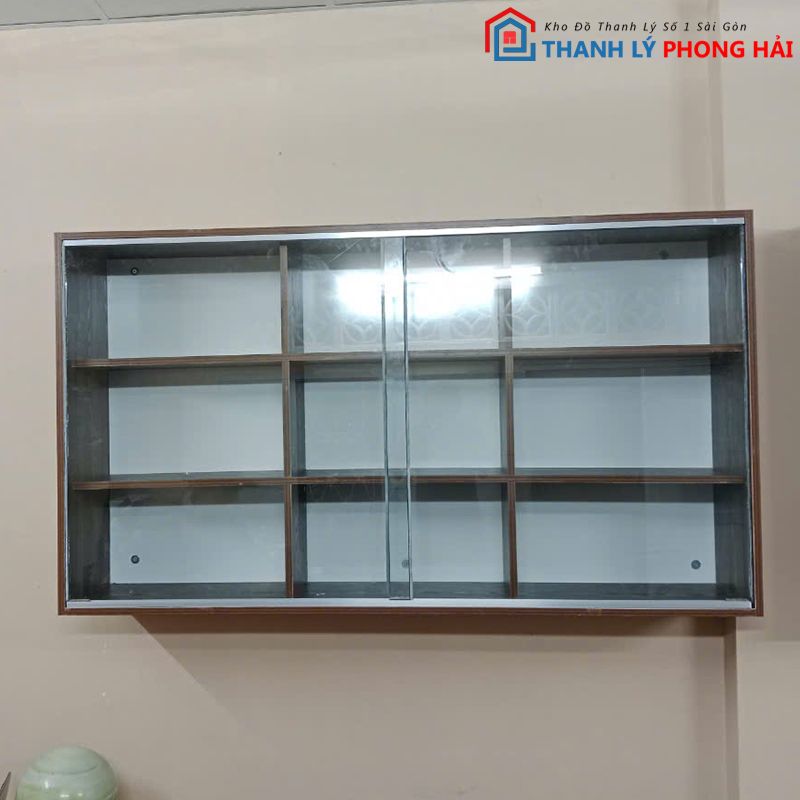 Tủ Trưng Bày Treo Tường 6 Tủ trưng bày thanh lý, phù hợp nhiều mục đích