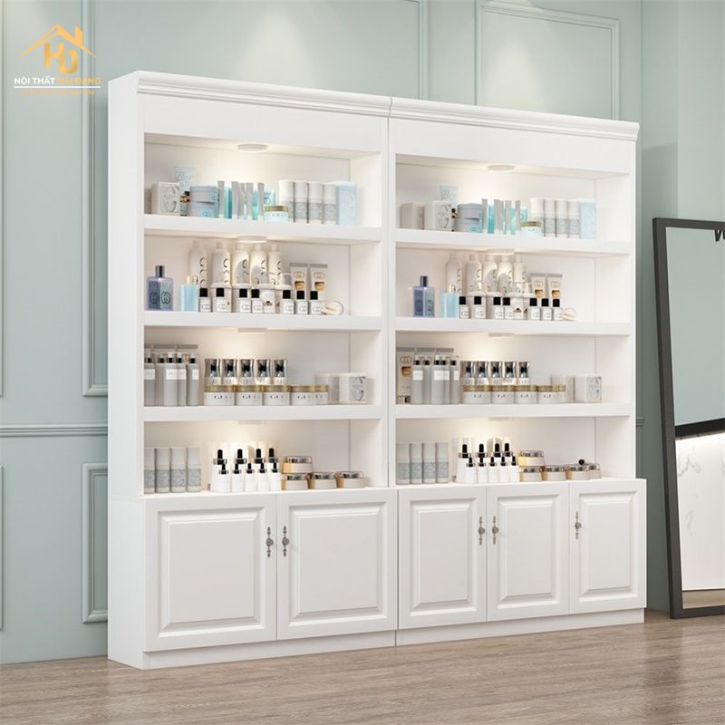 Tủ trưng bày đồ làm nail
