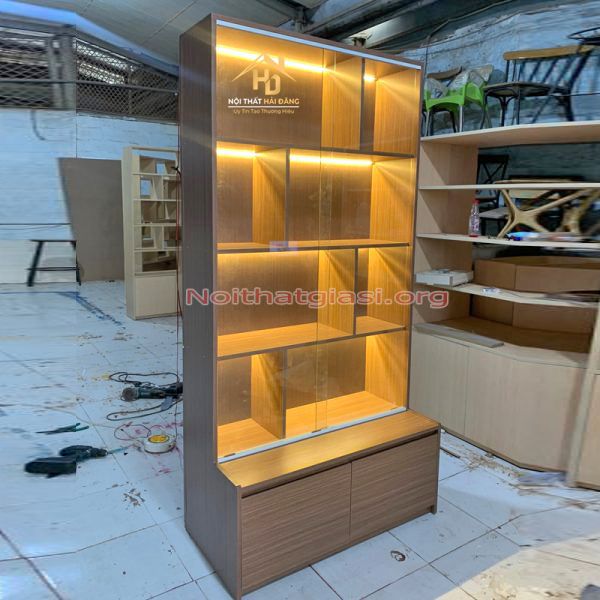 Tủ Trưng Bày Cao Cấp 1 Tủ trưng bày kính nội thất hai tầng