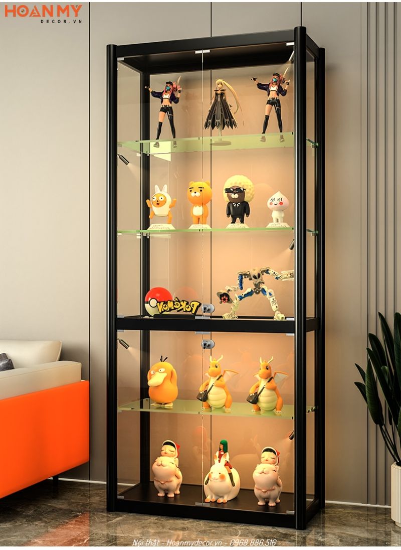 Tủ Trưng Bày Để Đồ Decor 3 Tủ trưng bày mô hình