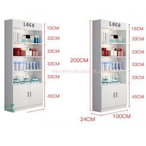 Tủ Trưng Bày Mỹ Phẩm 4 Tủ trưng bày mỹ phẩm nội thất