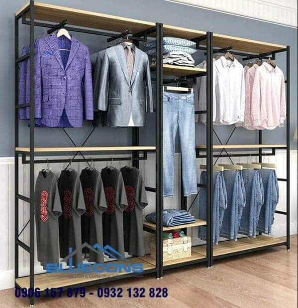 Tủ trưng bày quần áo đẹp