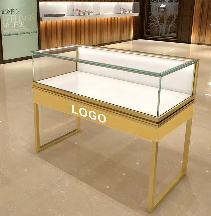 Tủ Trưng Bày Trang Sức 2 Tủ kính trưng bày trang sức