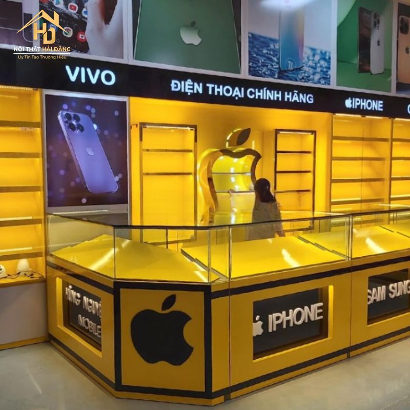 Tủ Trưng Bày Điện Thoại 1 Vai trò của tủ trưng bày điện thoại